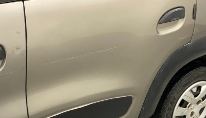 2017 Renault Kwid RXL, Petrol, Manual, 23,150 km, Rear left door - Minor scratches