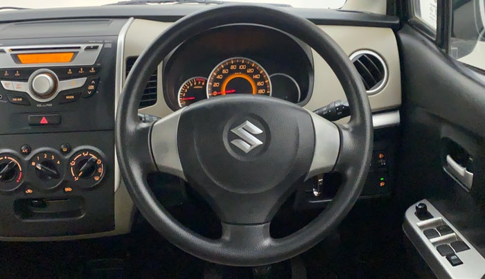 2013 Maruti Wagon R 1.0 VXI, Petrol, Manual, 26,924 km, Steering Wheel Close Up