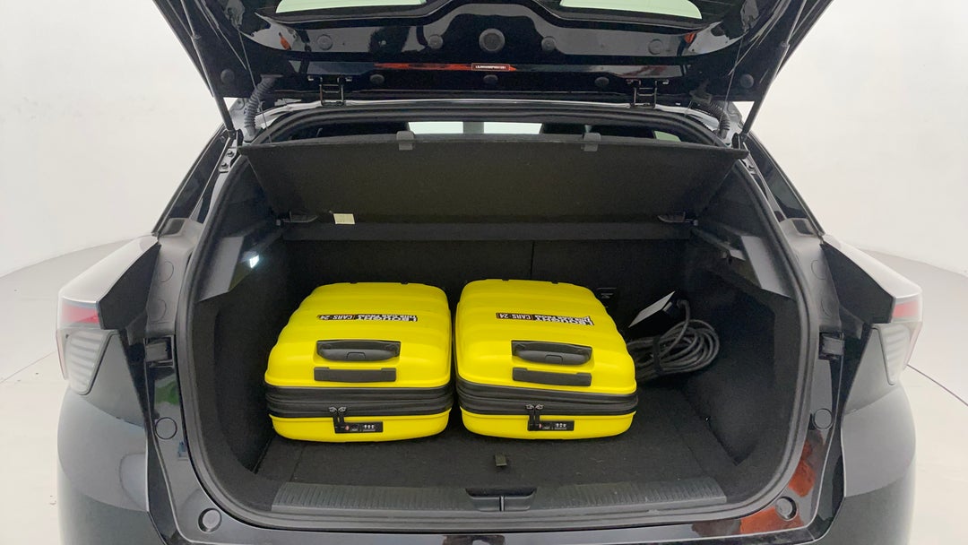 Boot Inside View with Luggage