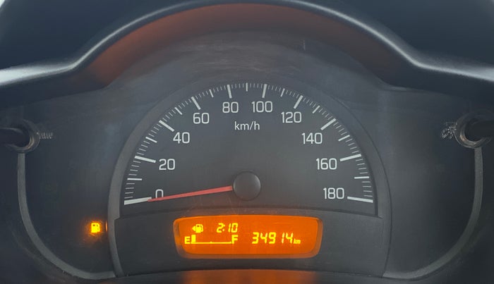 2014 Maruti Celerio VXI d, Petrol, Manual, 34,834 km, Odometer Image