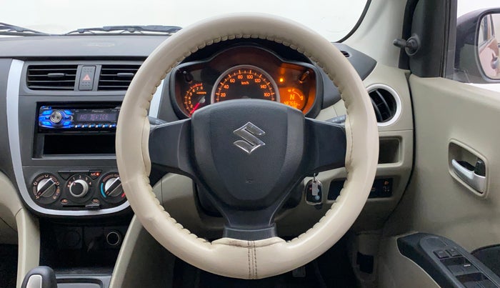2015 Maruti Celerio VXI AMT, Petrol, Automatic, 48,766 km, Steering Wheel Close Up