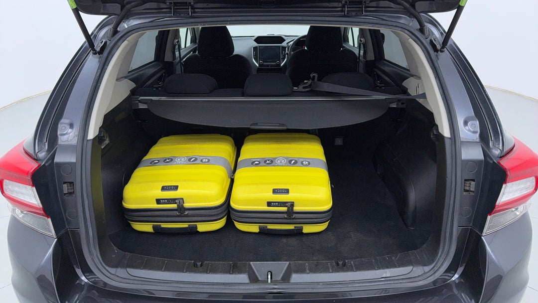 Boot Inside View with Luggage