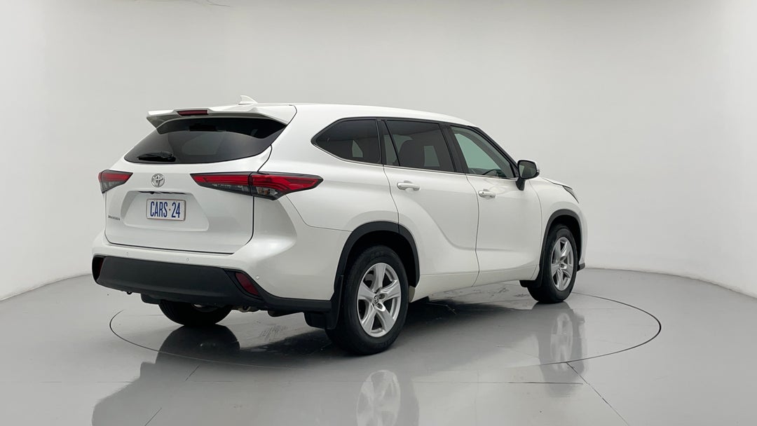 2021 Toyota Kluger Gx (4x4), Automatic, 48918 km, Right Back Diagonal (45- Degree) View