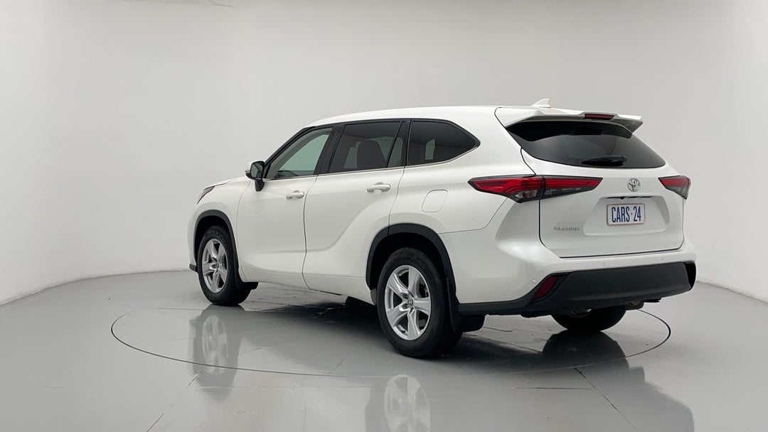2021 Toyota Kluger Gx (4x4), Automatic, 48918 km, Left Back Diagonal (45- Degree) View