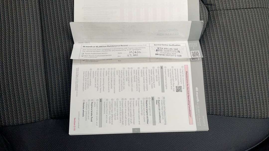 2021 Toyota Kluger Gx (4x4), Automatic, 48918 km, Service History