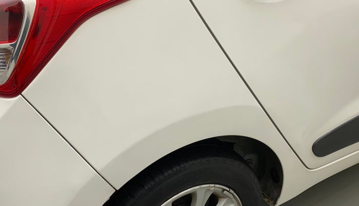 2014 Hyundai Grand i10 ASTA AT 1.2 KAPPA VTVT, Petrol, Automatic, 19,375 km, Right quarter panel - Paint has minor damage