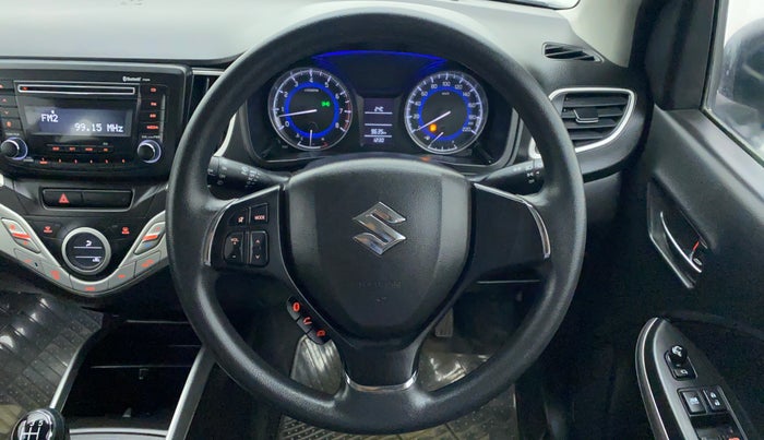 2017 Maruti Baleno DELTA 1.2 K12, Petrol, Manual, 9,678 km, Steering Wheel Close Up
