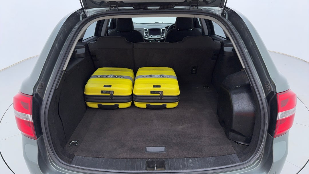 2016 Holden Commodore Evoke, Automatic, 160362 km, Boot Inside View with Luggage