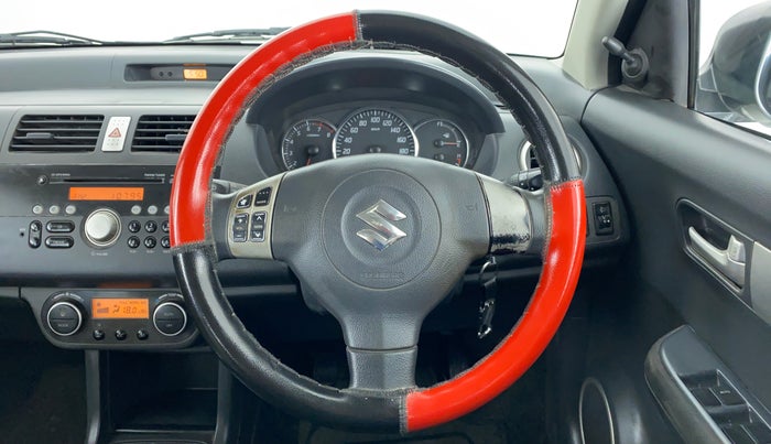 2011 Maruti Swift ZXI D, Petrol, Manual, 79,489 km, Steering Wheel Close Up