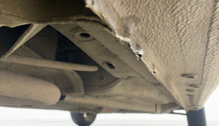 2017 Ford Figo Aspire 1.2 TITANIUM PETROL, Petrol, Manual, 18,542 km, Right Side Underbody