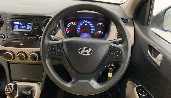 2014 Hyundai Xcent S 1.2, Petrol, Manual, 69,261 km, Steering Wheel Close Up