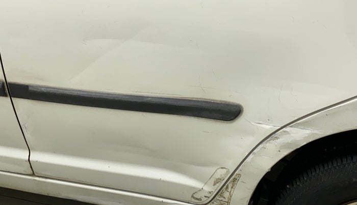 2010 Maruti Swift Dzire VXI, Petrol, Manual, 69,975 km, Rear left door - Slightly dented
