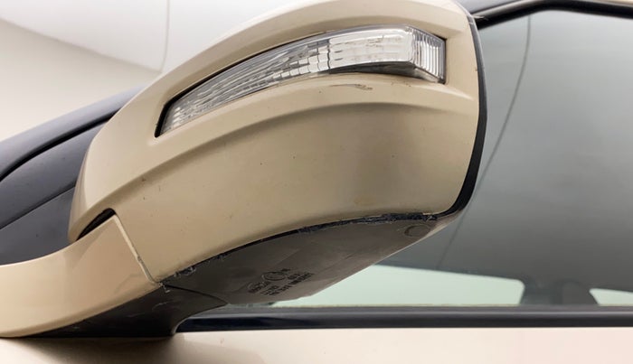 2013 Maruti Swift Dzire VXI, Petrol, Manual, 51,607 km, Left rear-view mirror - Cover has minor damage