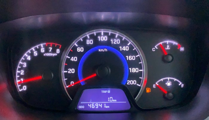 2015 Hyundai Grand i10 SPORTZ 1.2 KAPPA VTVT, Petrol, Manual, 47,026 km, Odometer Image
