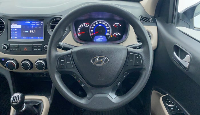 2019 Hyundai Grand i10 1.2 KAPPA SPORTZ (O), Petrol, Manual, 26,269 km, Steering Wheel Close Up