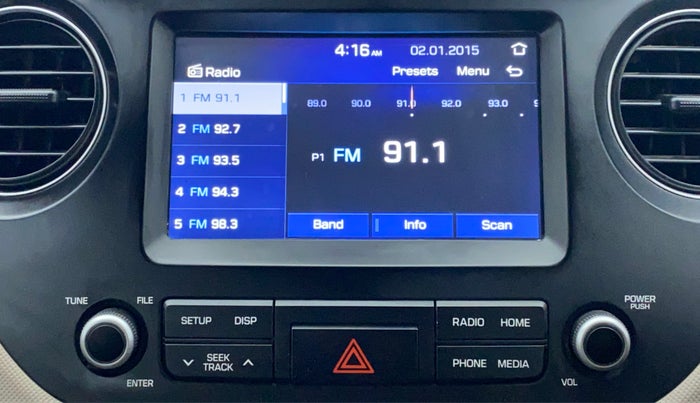 2019 Hyundai Grand i10 1.2 KAPPA SPORTZ (O), Petrol, Manual, 26,269 km, Infotainment System
