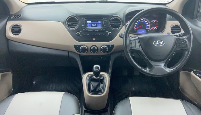 2016 Hyundai Grand i10 ASTA 1.2 (O) VTVT, Petrol, Manual, 47,372 km, Dashboard View