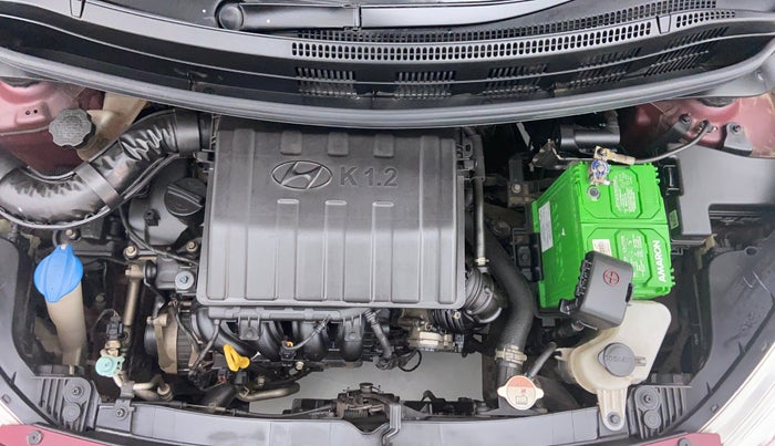 2016 Hyundai Grand i10 ASTA 1.2 (O) VTVT, Petrol, Manual, 47,372 km, Engine Bonet View
