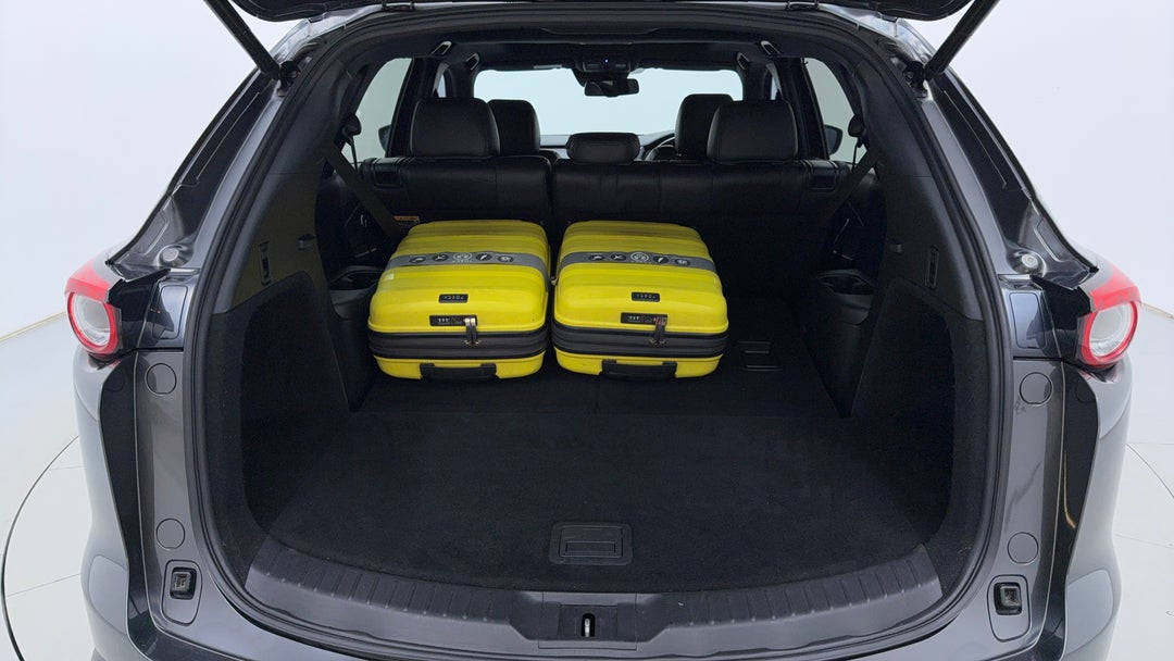 Boot Inside View with Luggage