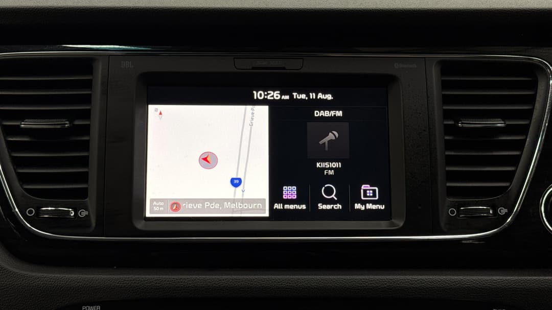 2018 Kia Carnival Platinum, Automatic, 83992 km, Infotainment System
