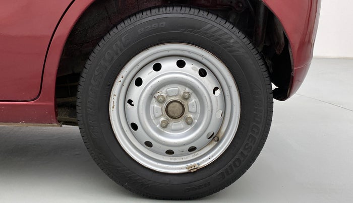2011 Maruti Wagon R 1.0 LXI, CNG, Manual, 89,050 km, Left Rear Wheel