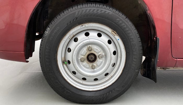 2011 Maruti Wagon R 1.0 LXI, CNG, Manual, 89,050 km, Left Front Wheel