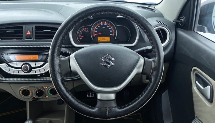 2015 Maruti Alto K10 VXI P, Petrol, Manual, 46,419 km, Steering Wheel Close Up