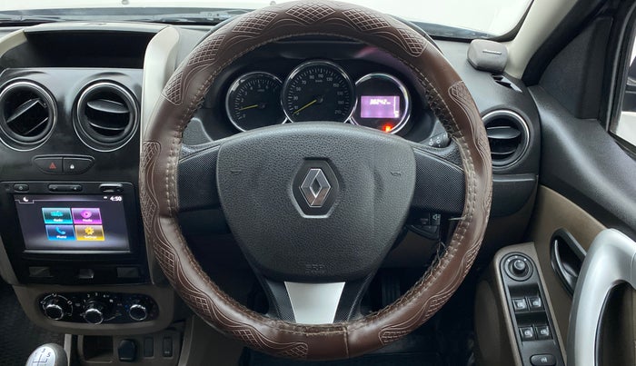 2019 Renault Duster RXS 106 PS MT, Petrol, Manual, 37,816 km, Steering Wheel Close Up