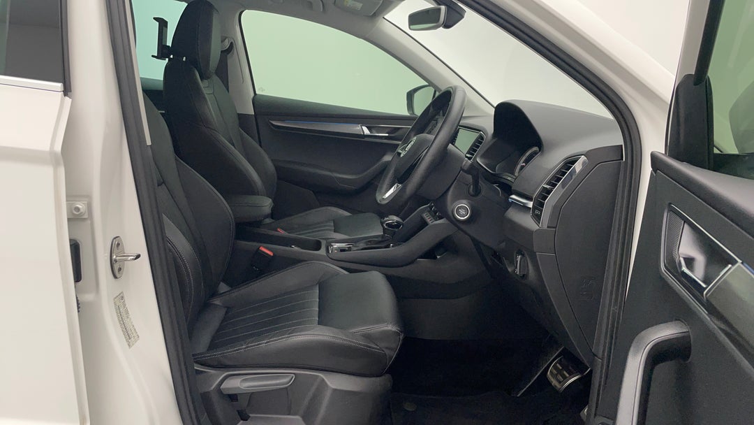 Right Side Front Door Cabin View