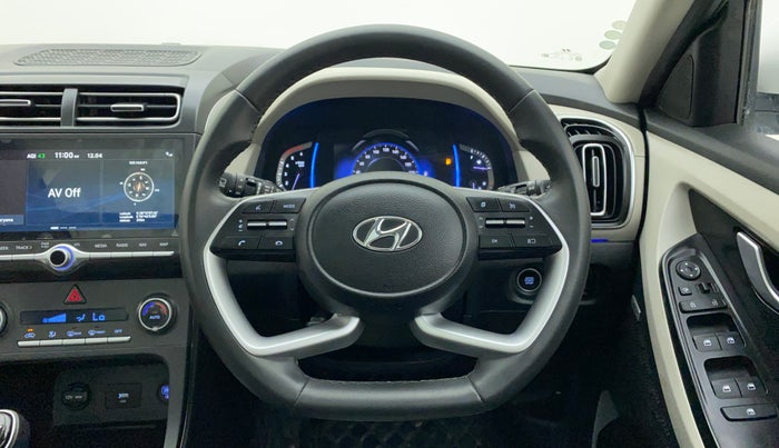 2021 Hyundai Creta SX (O) 1.5 DIESEL, Diesel, Manual, 42,584 km, Steering Wheel Close Up