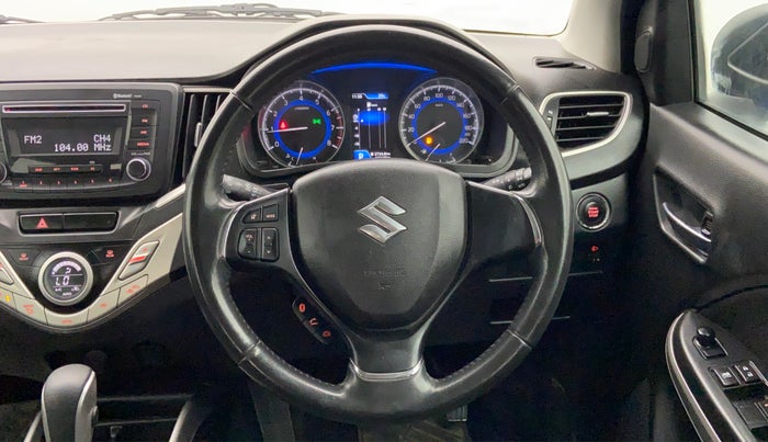 2017 Maruti Baleno ZETA 1.2 K12 AMT, Petrol, Automatic, 62,413 km, Steering Wheel Close Up