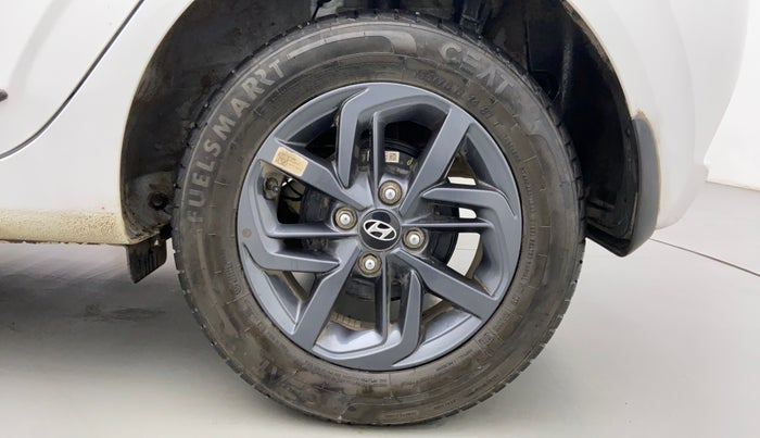 2022 Hyundai GRAND I10 NIOS SPORTZ CNG MT, CNG, Manual, 5,584 km, Left Rear Wheel