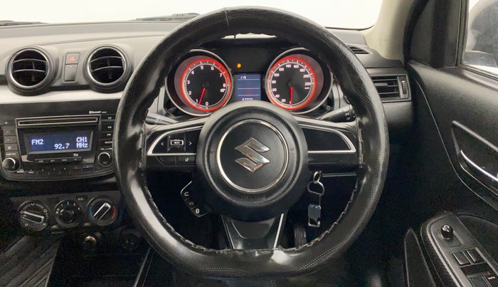 2019 Maruti Swift VXI D, Petrol, Manual, 57,877 km, Steering Wheel Close Up