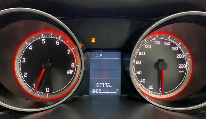 2019 Maruti Swift VXI D, Petrol, Manual, 57,877 km, Odometer Image