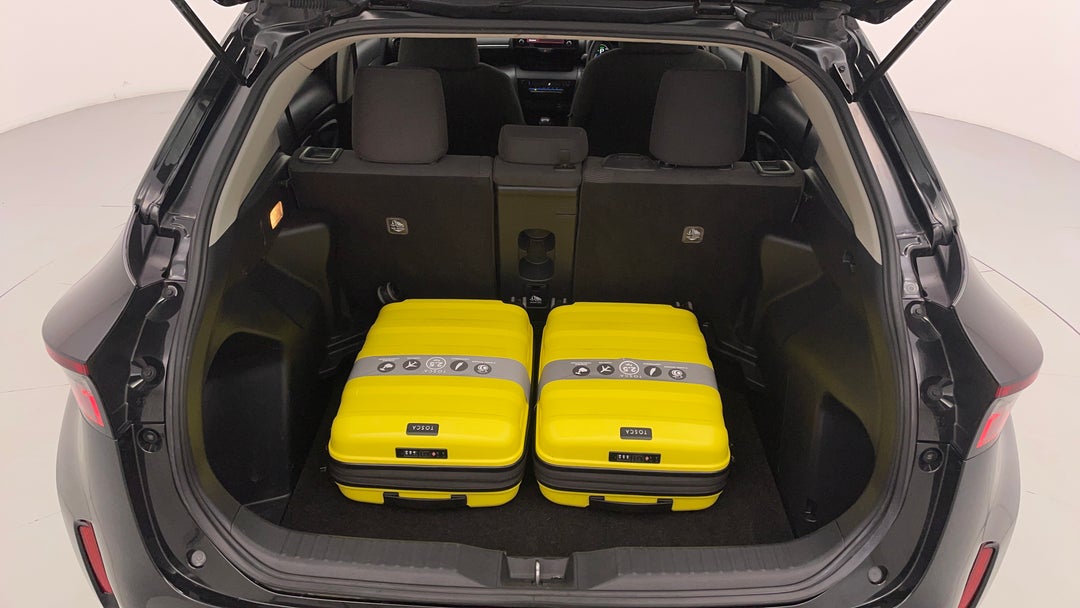 Boot Inside View with Luggage