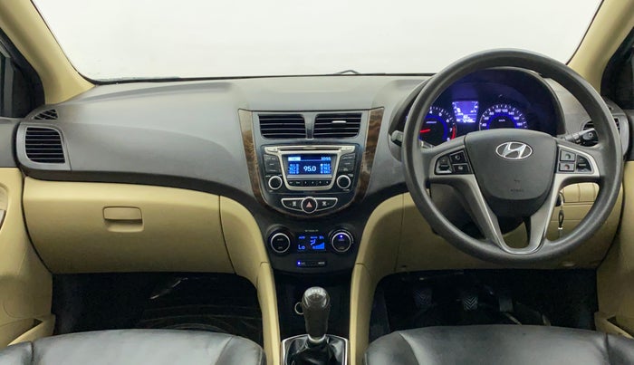 2015 Hyundai Verna FLUIDIC 4S 1.6 VTVT S, Petrol, Manual, 72,498 km, Dashboard