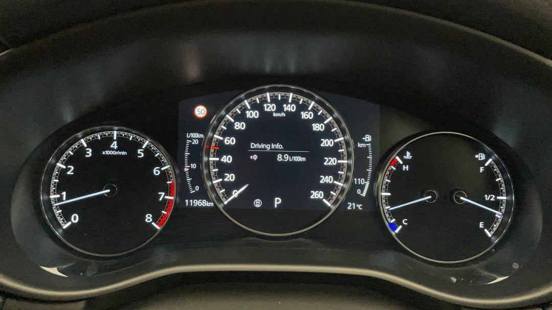 2023 Mazda 3 G25 Evolve Sp, Automatic, 11968 km, Odometer View