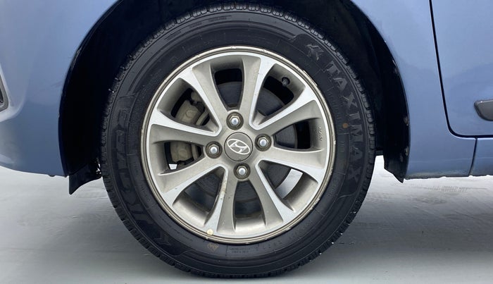 2014 Hyundai Grand i10 ASTA 1.2 (O) VTVT, Petrol, Manual, 34,730 km, Left Front Wheel