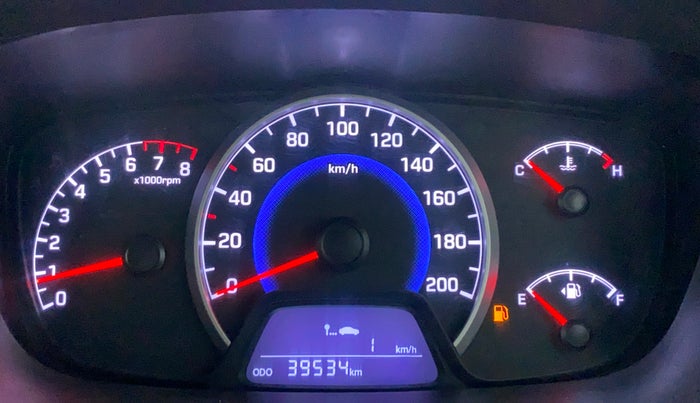 2017 Hyundai Grand i10 MAGNA 1.2 KAPPA VTVT, Petrol, Manual, 39,681 km, Odometer Image