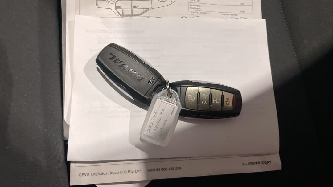 2023 GWM Haval H6 Premium, Automatic, 27583 km, Key Close-up