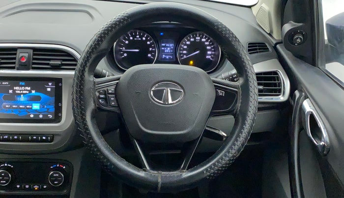 2019 Tata TIGOR XZ PLUS PETROL, Petrol, Manual, 44,197 km, Steering Wheel Close Up