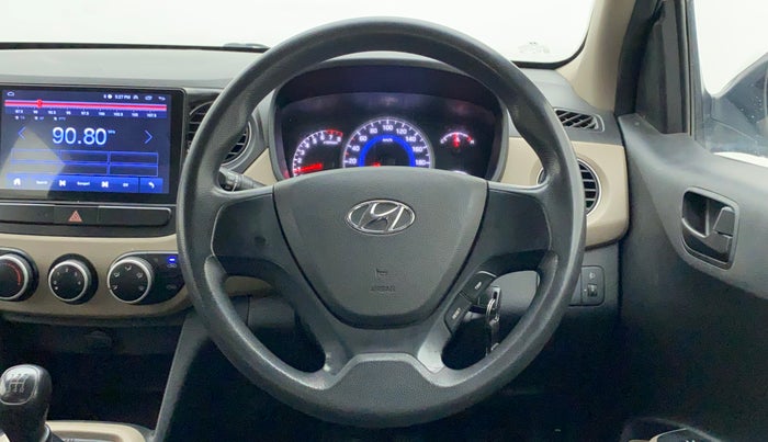 2016 Hyundai Grand i10 MAGNA 1.2 KAPPA VTVT, Petrol, Manual, 72,610 km, Steering Wheel Close Up