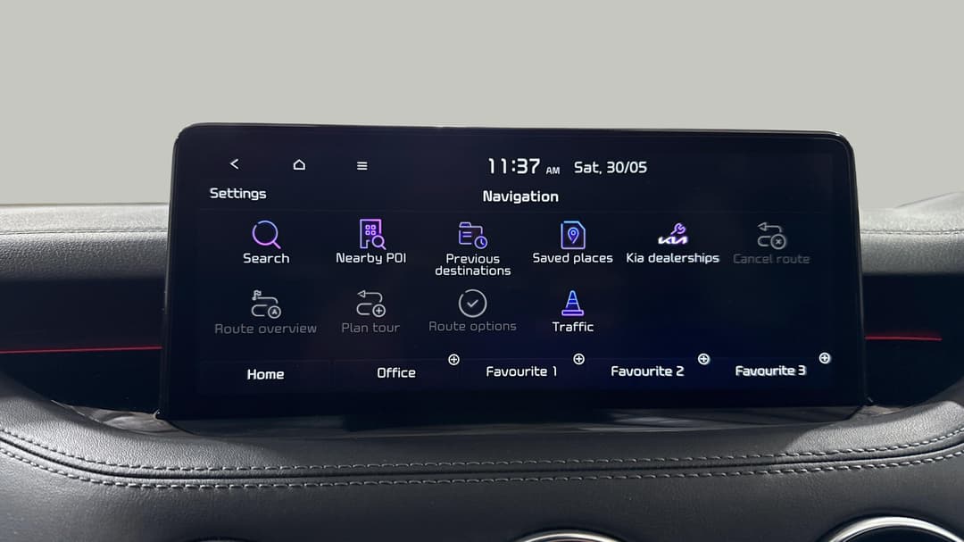 2021 Kia Stinger Gt (red Leather), Automatic, 28350 km, Infotainment System