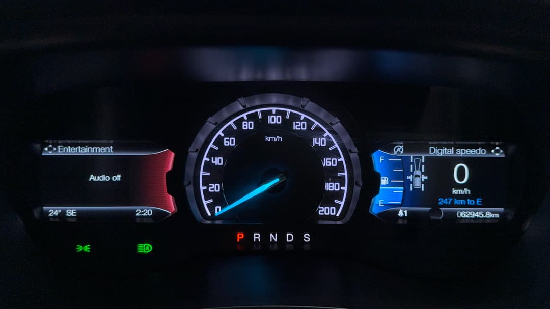 2021 Ford Everest Trend (4WD), Automatic, 62945 km, Odometer View
