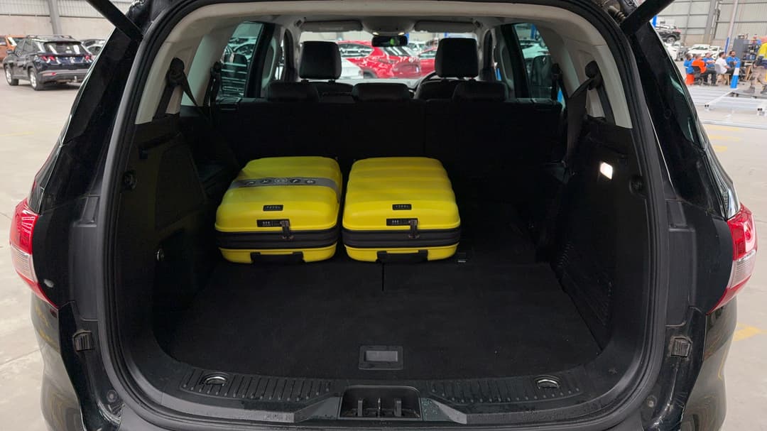 2021 Ford Everest Trend (4WD), Automatic, 62945 km, Boot Inside View with Luggage