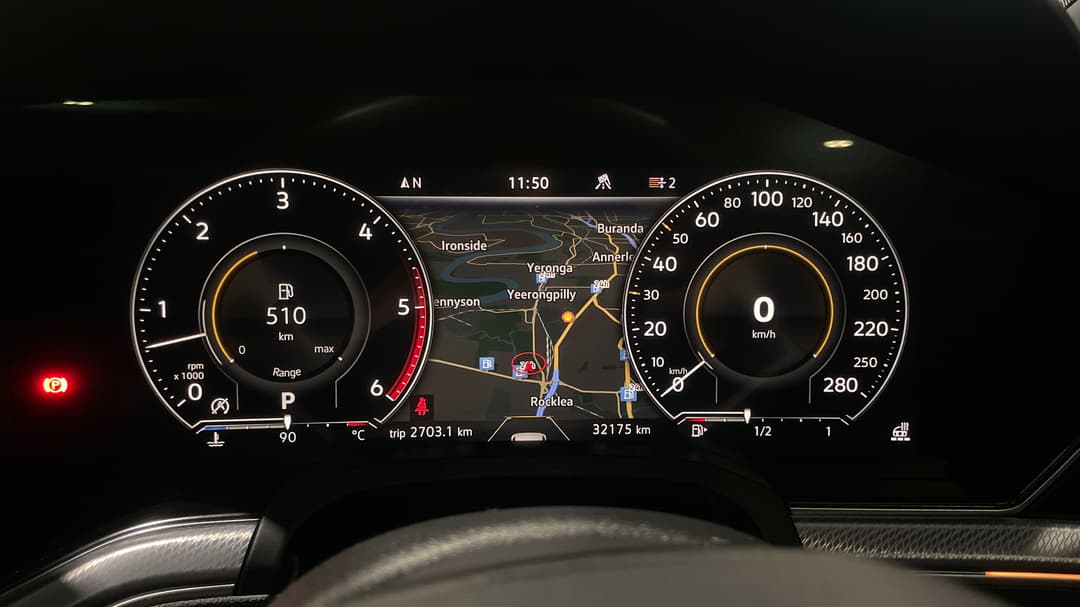 2022 Volkswagen Touareg 210tdi R-line, Automatic, 32175 km, Odometer View