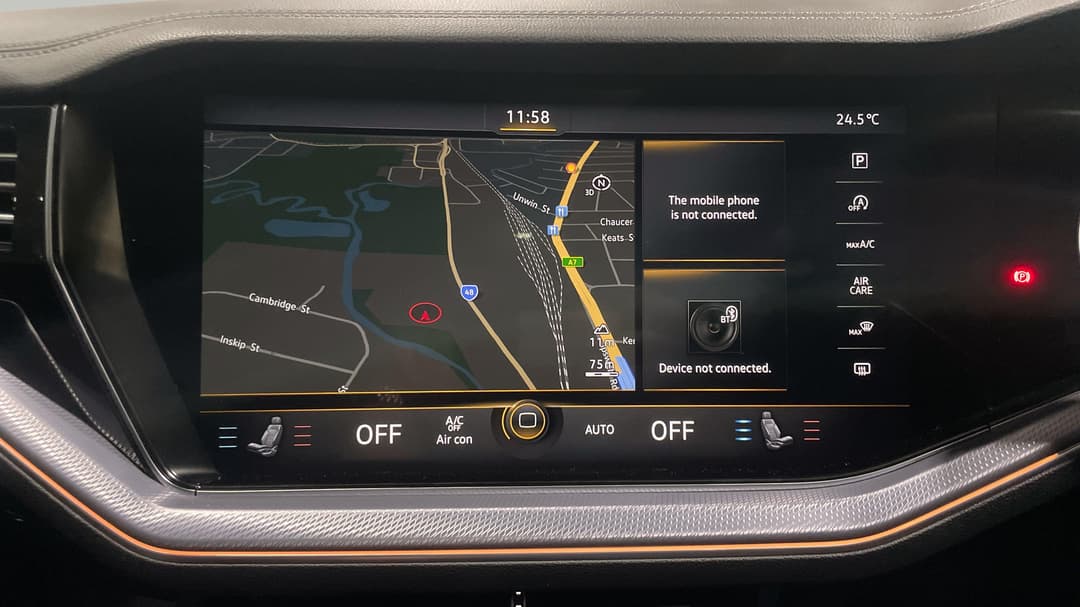 2022 Volkswagen Touareg 210tdi R-line, Automatic, 32175 km, Infotainment System