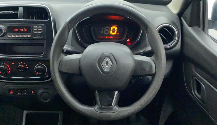 2019 Renault Kwid RXL, Petrol, Manual, 64,399 km, Steering Wheel Close Up