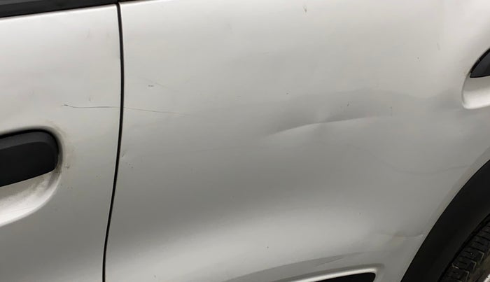 2019 Renault Kwid RXL, Petrol, Manual, 64,399 km, Rear left door - Minor scratches