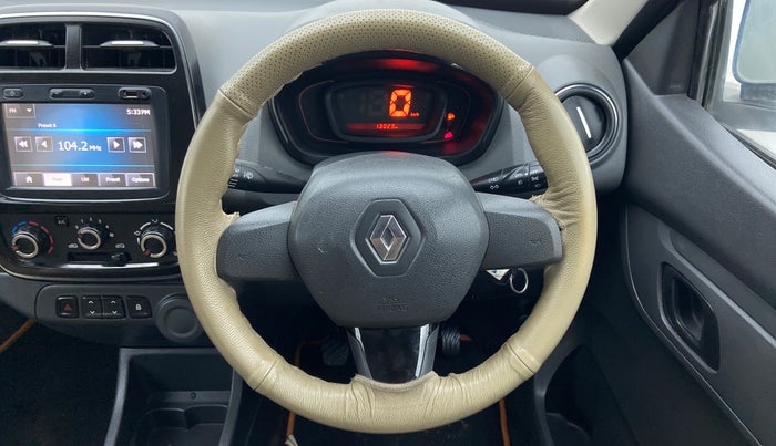 2016 Renault Kwid RXT, Petrol, Manual, 12,835 km, Steering Wheel Close Up